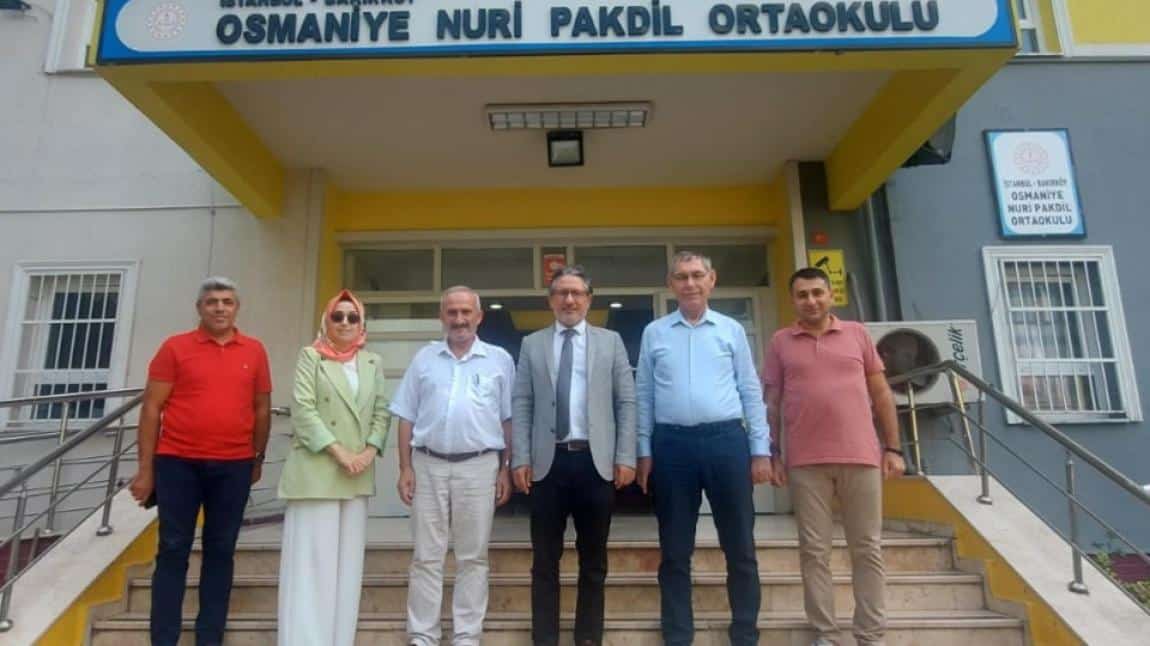 İlçe Milli Eğitim Müdürümüz Muhammet Fatih Çepni okulumuzu ziyaret etti.